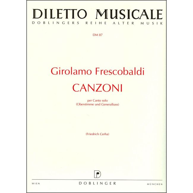 Frescobaldi, Girolamo - Canzoni