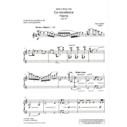 Guillou, Jean - Co-Incidence op. 63 