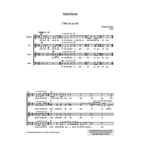 Naske, Elisabeth - Atemleise 