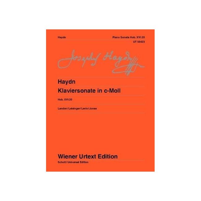 Haydn, Joseph - Piano Sonata C Minor Hob XVI:20