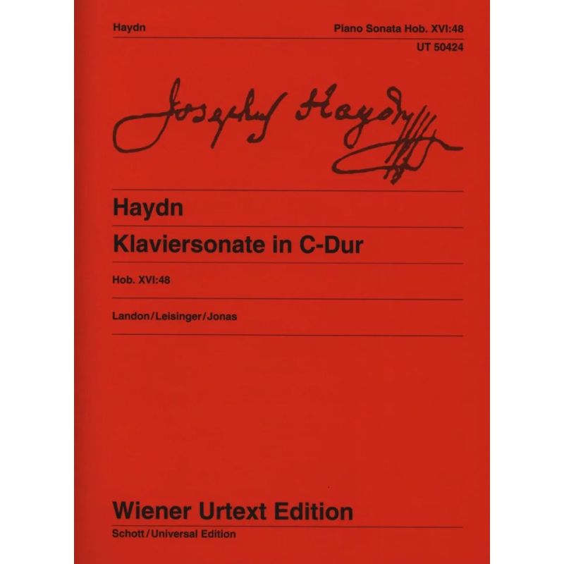Haydn, Joseph - Piano Sonata C Major Hob XVI:48