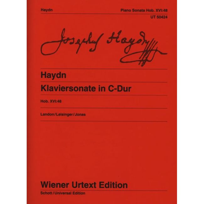 Haydn, Joseph - Piano Sonata C Major Hob XVI:48