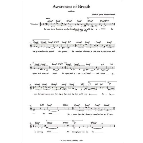 Laneri, Roberto - Song Book of Middle Space
