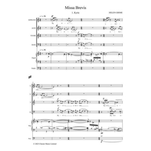 Grime, Helen - Missa Brevis