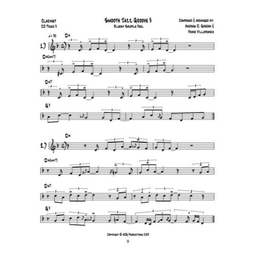 Ultra Smooth Jazz Grooves for Clarinet