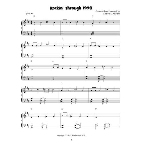 Gordon, Andrew D. - The Beginner's Guide to Rock and Blues Piano