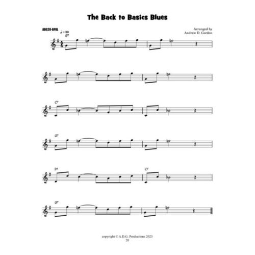 Gordon, Andrew D. - Blues Play-A-Long And Solos