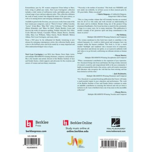New Standards: 101 Lead Sheets By Women Composers