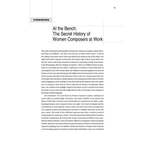 New Standards: 101 Lead Sheets By Women Composers