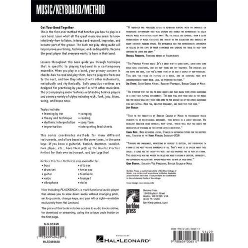 Berklee Practice Method: Keyboard