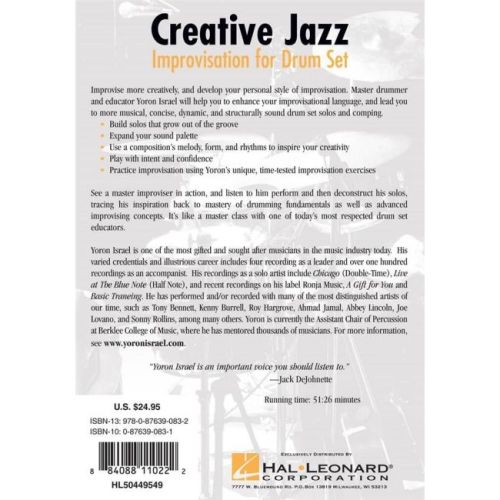 Creative Jazz Improvisation for Drum Set
