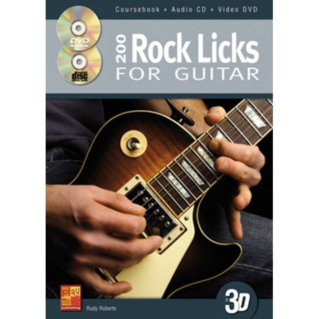200 Rock Licks For Guitar In 3D