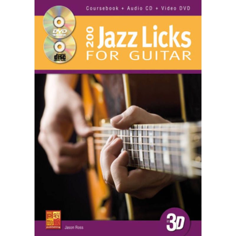 200 Jazz Licks For Guitar In 3D