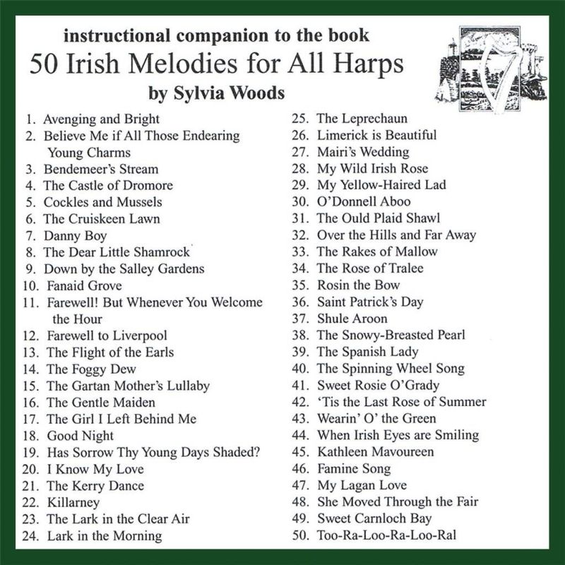 50 Irish Melodies for All Harps