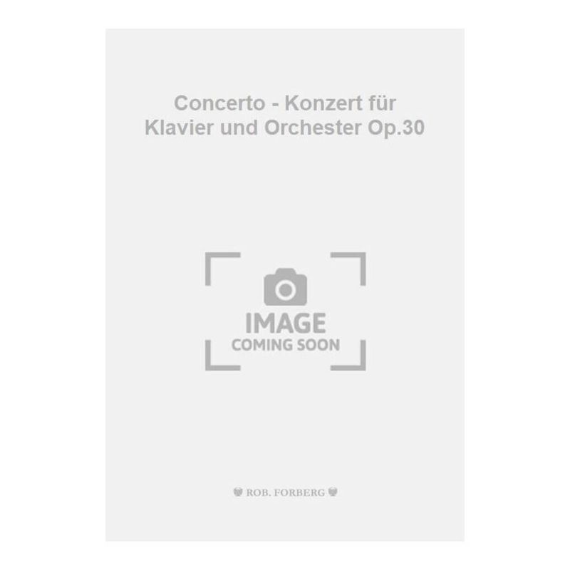 Tcherepnin, Nikolai - Concerto - Konzert für Klavier und Orchester Op.30