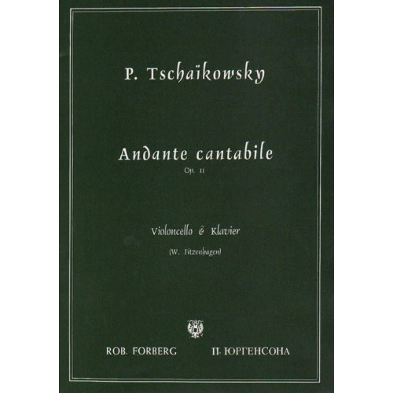 Tchaikovsky, Pyotr Ilyich - Andante cantabile, op.11