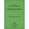 Kusevitskyá, Sergey Aleksandrovich - Chanson triste, op.2
