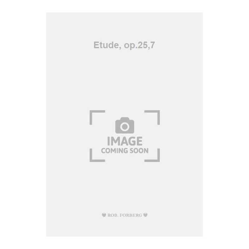 Chopin, Frédéric - Etude, op.25,7