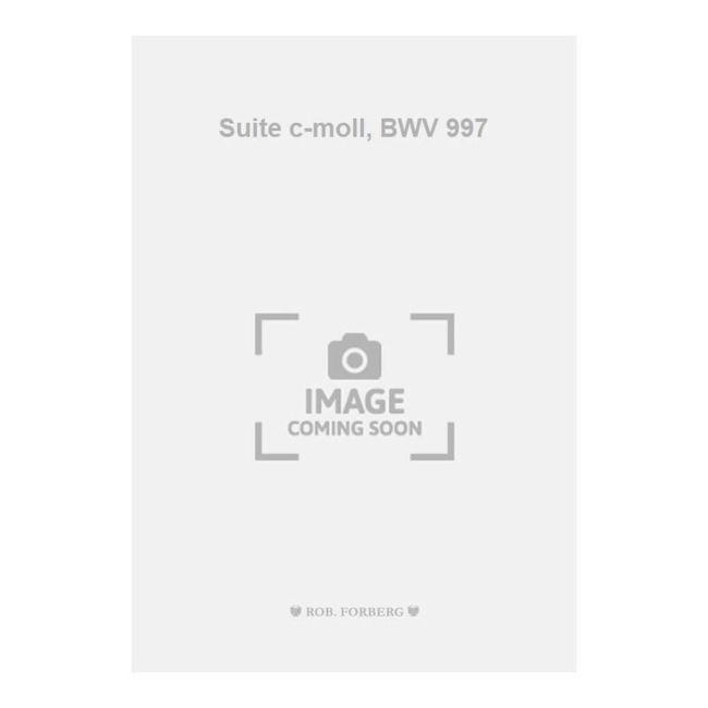 Bach, Johann Sebastian - Suite c-moll, BWV 997