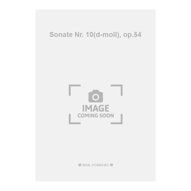 Fährmann, Hans - Sonate Nr. 10(d-moll), op.54