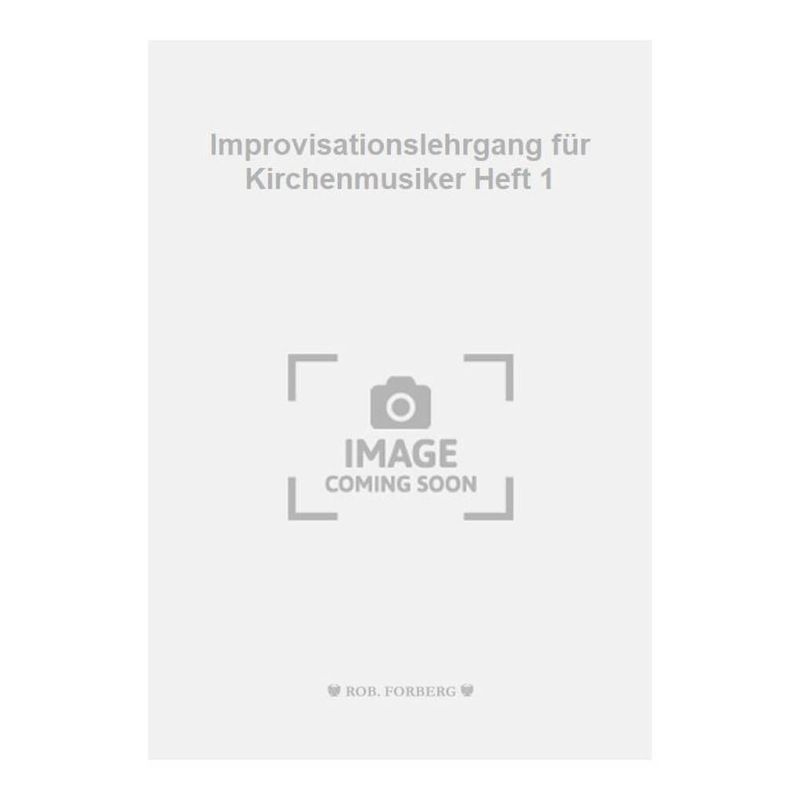 Various - Improvisationslehrgang für Kirchenmusiker Heft 1