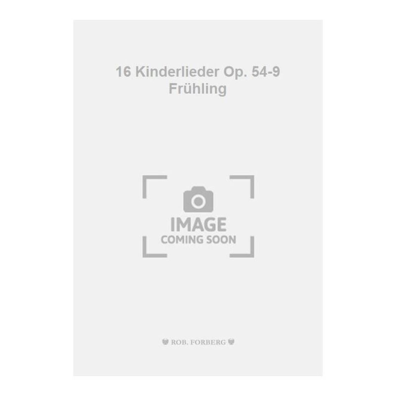 Tchaikovsky, Pyotr Ilyich - 16 Kinderlieder Op. 54-9 Frühling