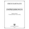 Hartmann, Erich - Impressionen für Kontrabass und Klavier