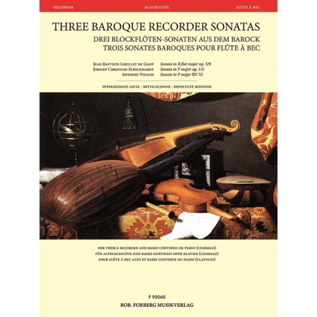 3 Baroque Recorder Sonatas