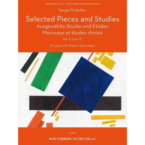 Prokofiev, Sergei - Selected pieces and studies