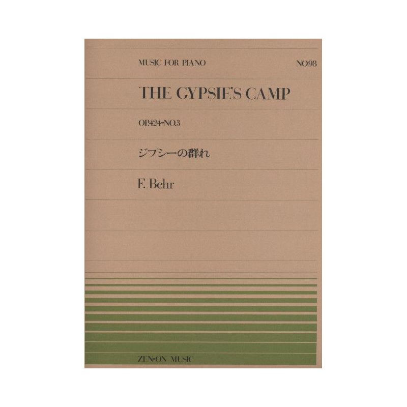Behr, Franz - The Gypsie's Camp op. 424/3 No. 98