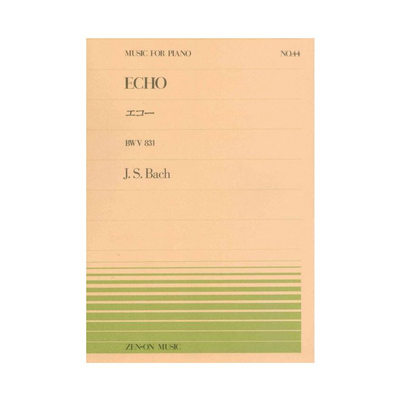 Bach, J.S - Echo BWV831 44