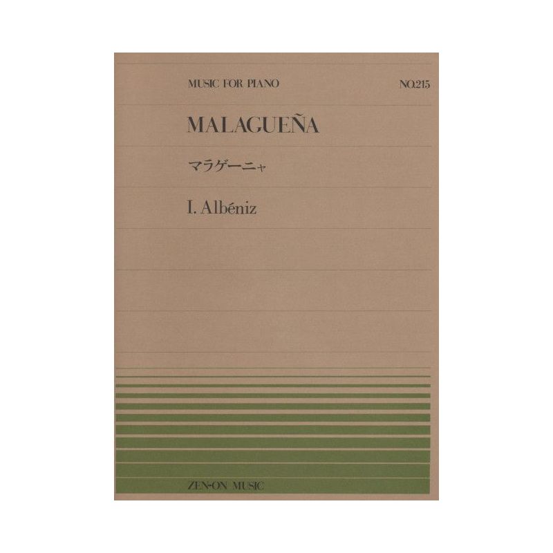 Albéniz, Isaac - Malagueña 215