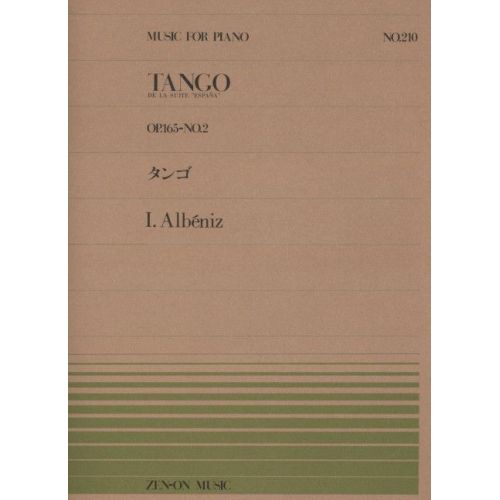 Albéniz, Isaac - Tango op....
