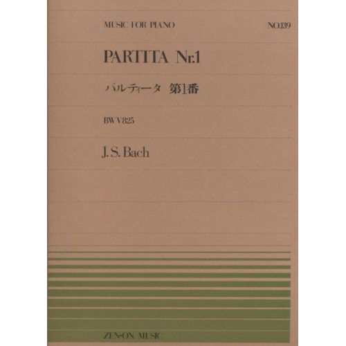 Bach, J.S - Partita No.1...