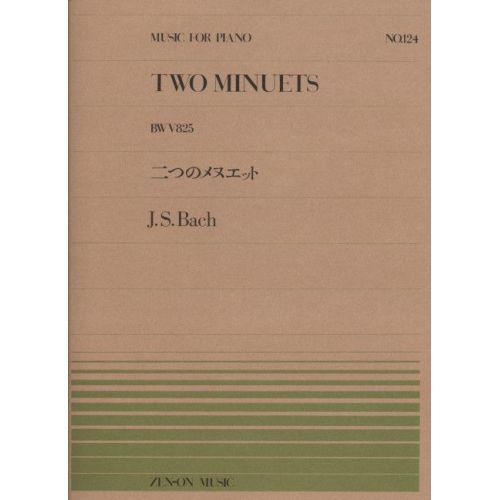 Bach, J.S - Two Minuets BWV...