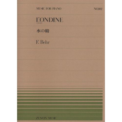 Behr, Franz - L'Ondine No. 102