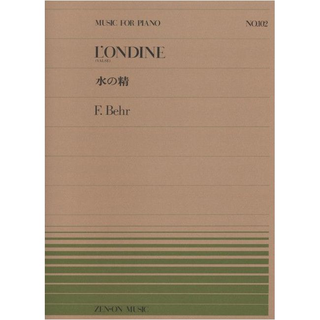 Behr, Franz - L'Ondine No. 102