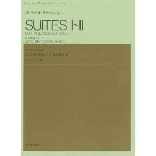 Bach, J.S - Suites I-III...
