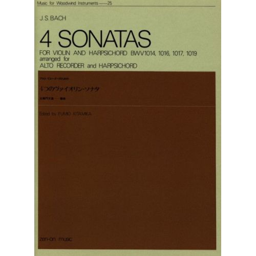 Bach, J.S - 4 Sonatas 25