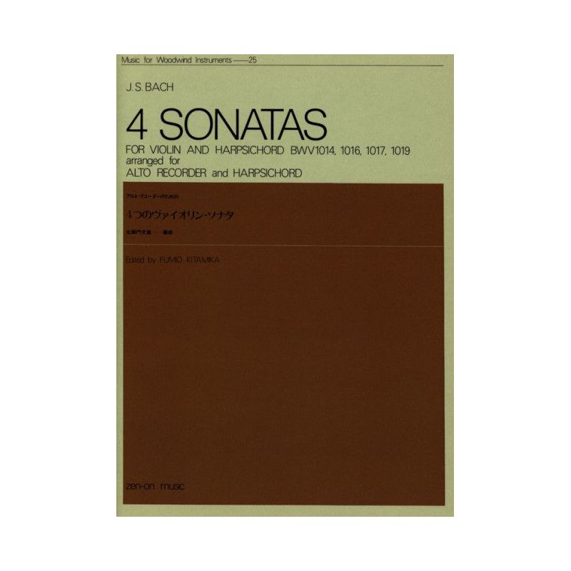 Bach, J.S - 4 Sonatas 25