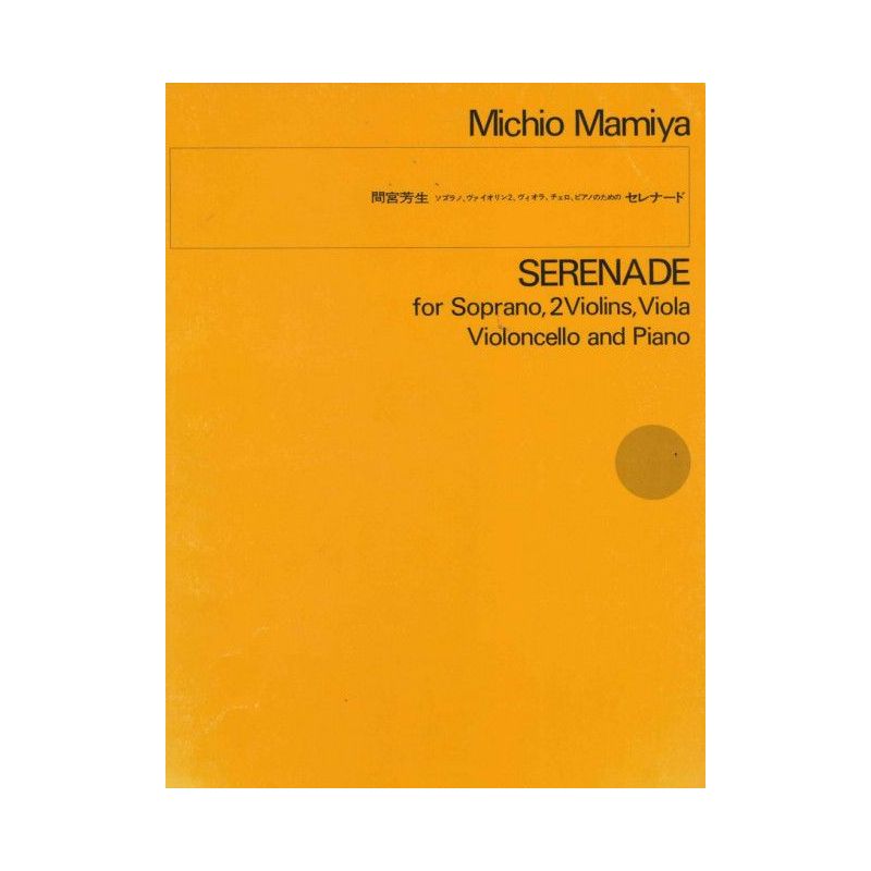 Mamiya, Michio - Serenade I