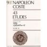 Coste, Napoléon - 43 Etudes 9