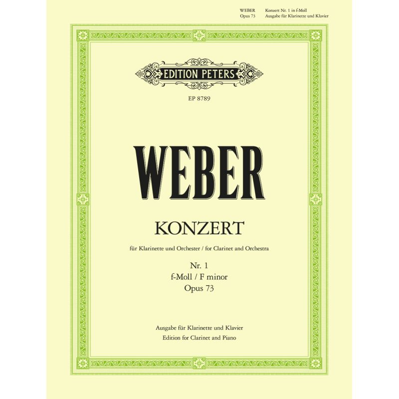 Weber, Carl Maria von - Concerto No. 1 in F minor Op. 73
