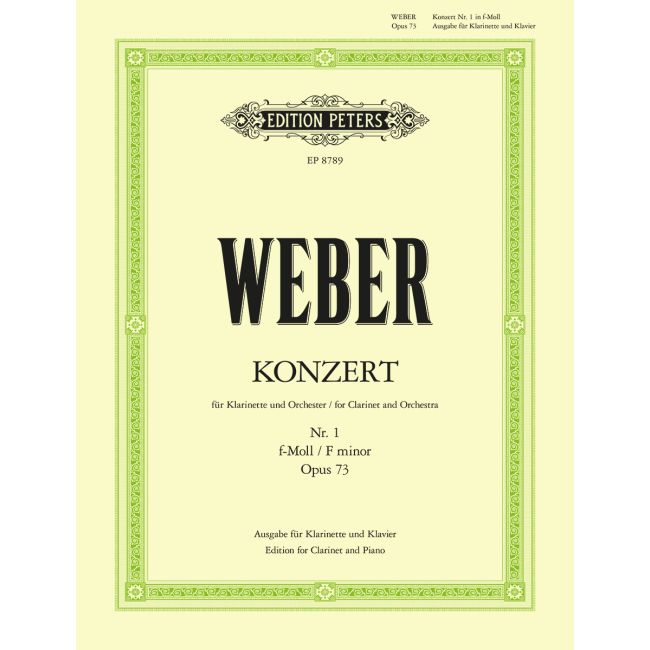 Weber, Carl Maria von - Concerto No. 1 in F minor Op. 73