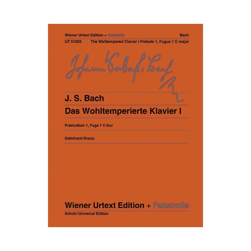 Bach, J.S - Prelude and Fugue No. 1, BWV 846 (from Well-Tempered Clavier Book 1)