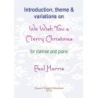 Ridout, Alan - Introduction, Theme and Variations on We Wish You a Merry Christmas
