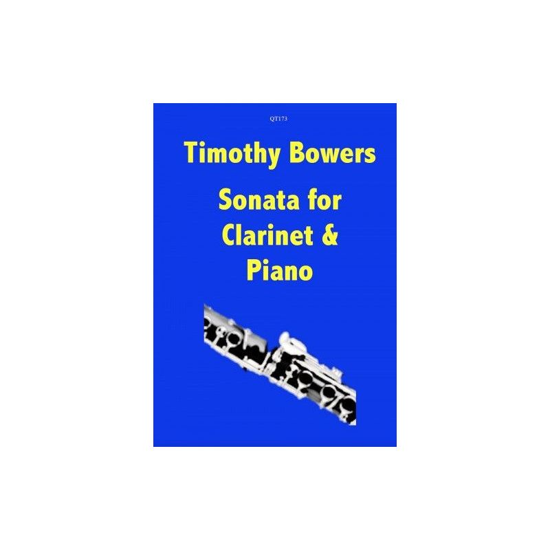 Bowers, Timothy - Sonata for Clarinet & Piano