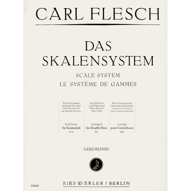 Flesch, Carl F. - Scale System for Double Bass