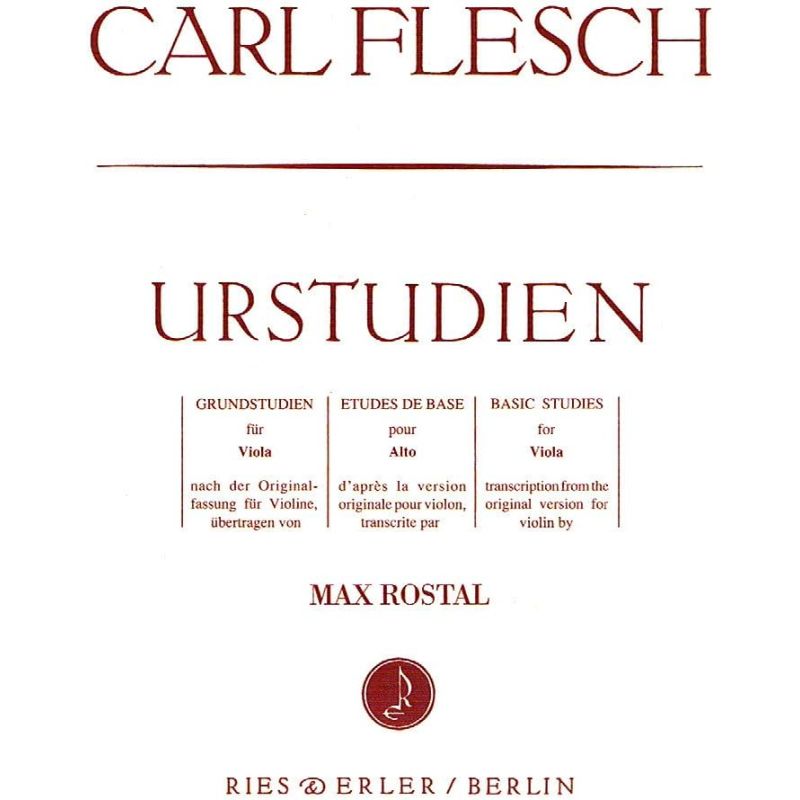 Flesch, Carl F. - Basic Studies for Viola