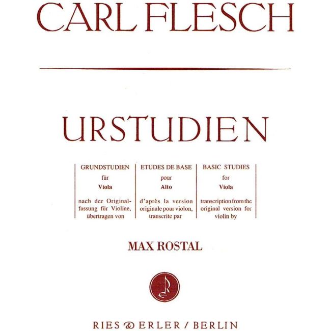 Flesch, Carl F. - Basic Studies for Viola